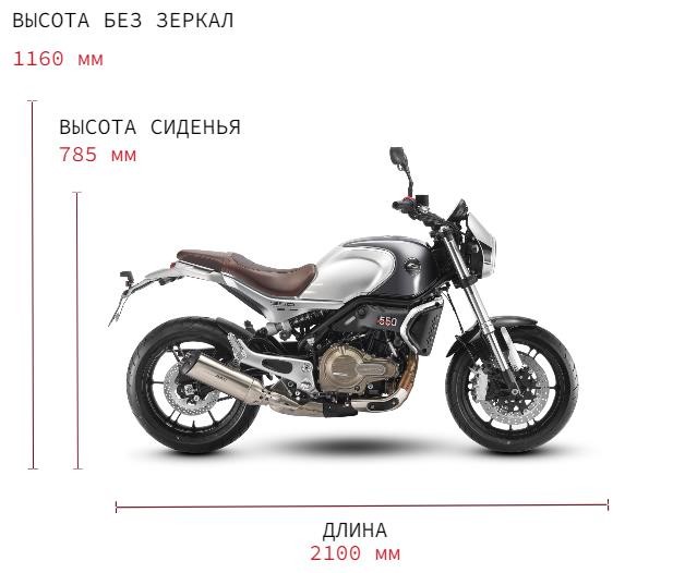 Габариты SRV 550